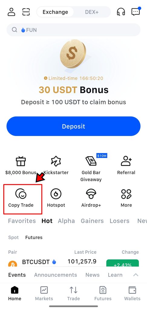 MEXC Copy Trading Tutorial